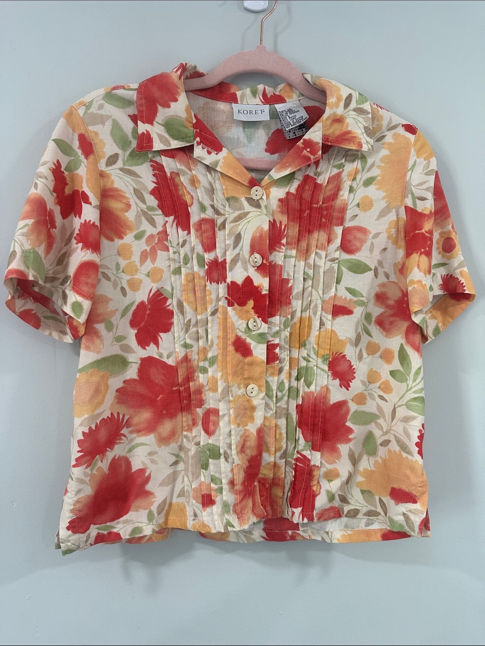 Koret  Fall bottom down top size S Rayon/linen blend vintage